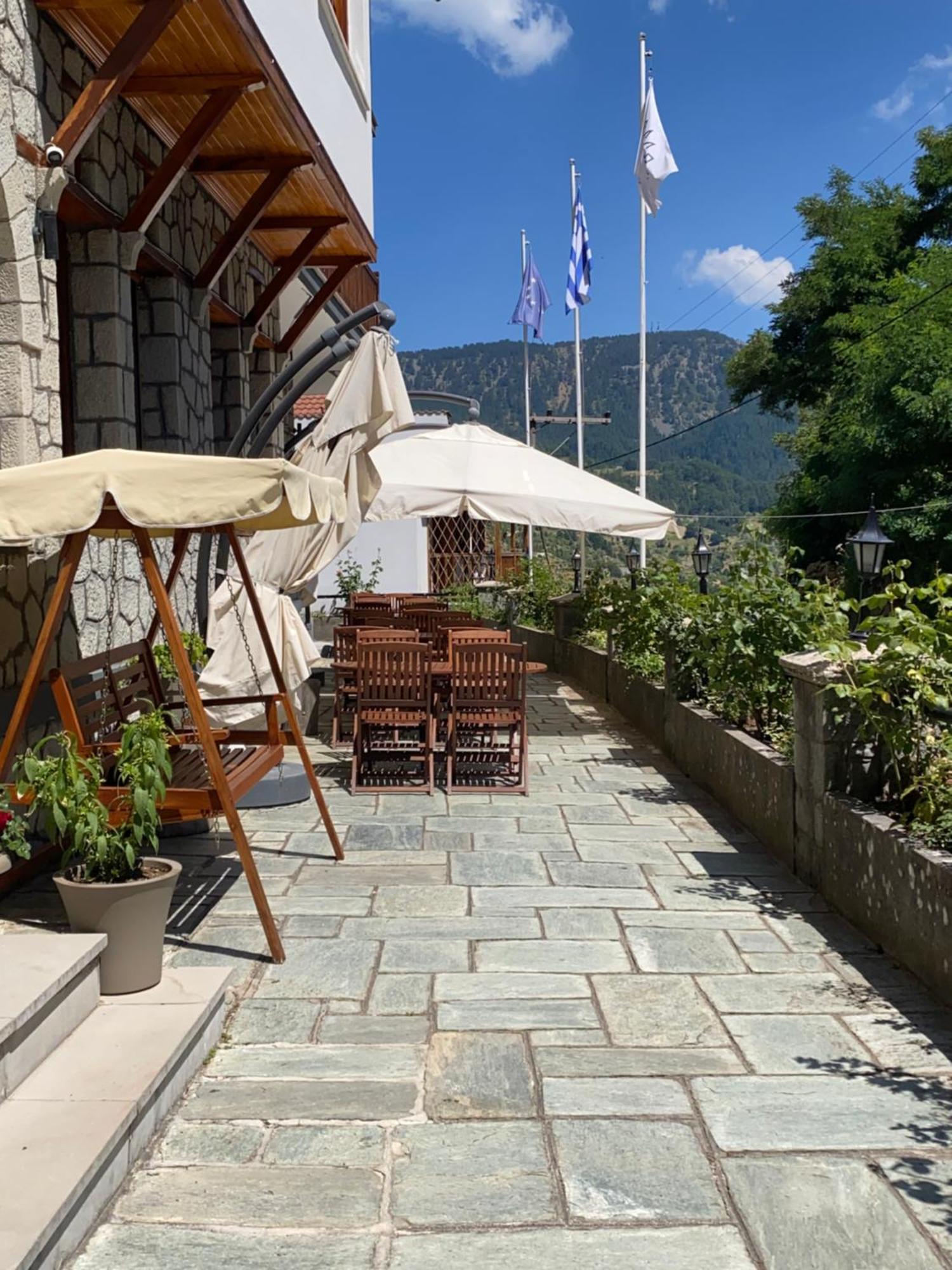 Hotel Apollon Мецово Екстериор снимка